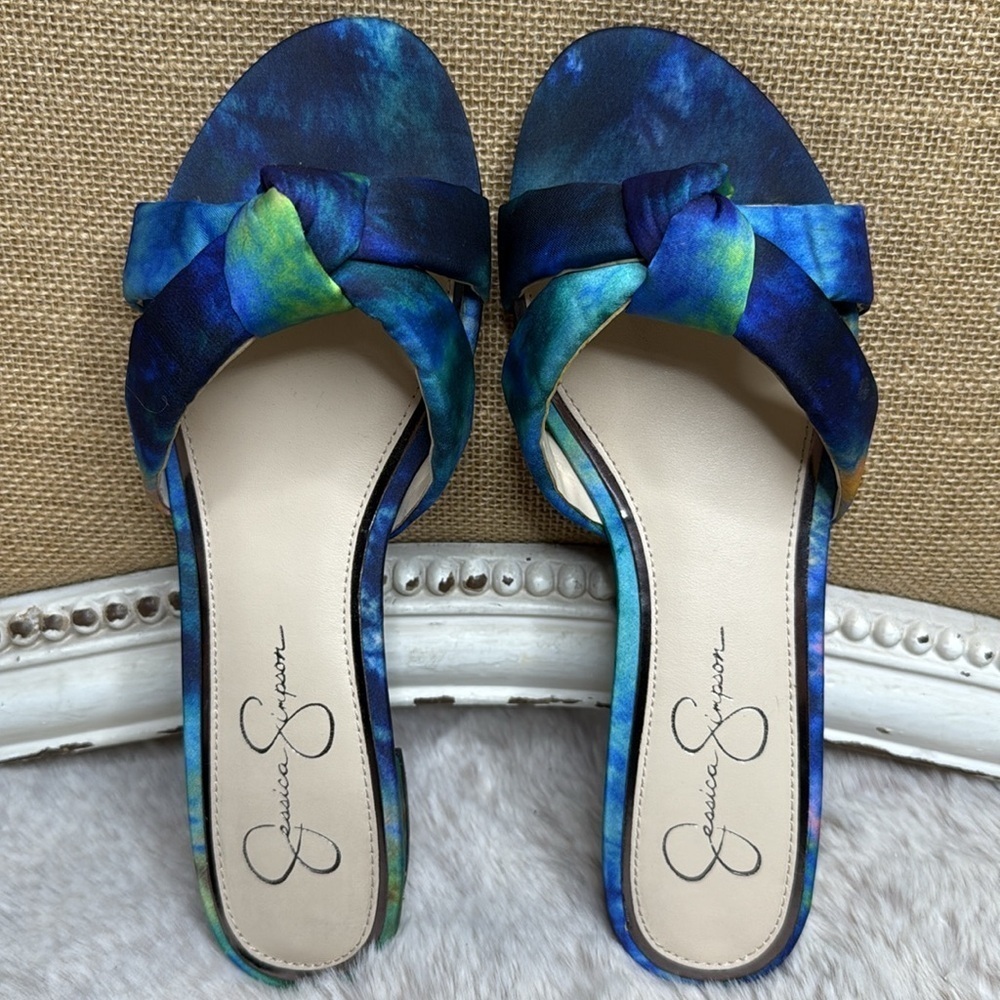 Jessica Simpson | Women's Alisen Flat Sandal, Size 8 - Picture 11 of 16